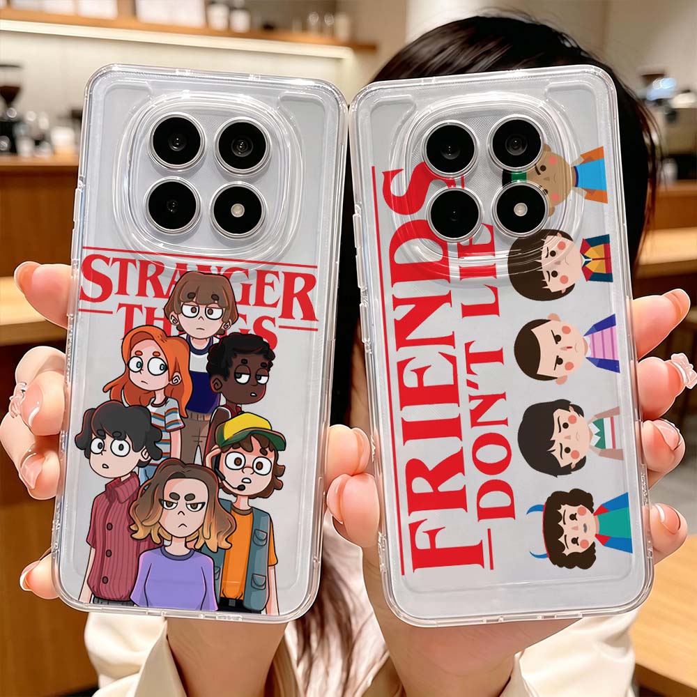 Xiaomi Redmi Note 13 - Cover Cartoon di Stranger Things per