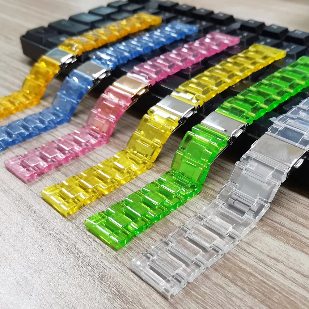 Titan Smartwatch Accessories - Cinturino trasparente Glacier per Samsung Galaxy