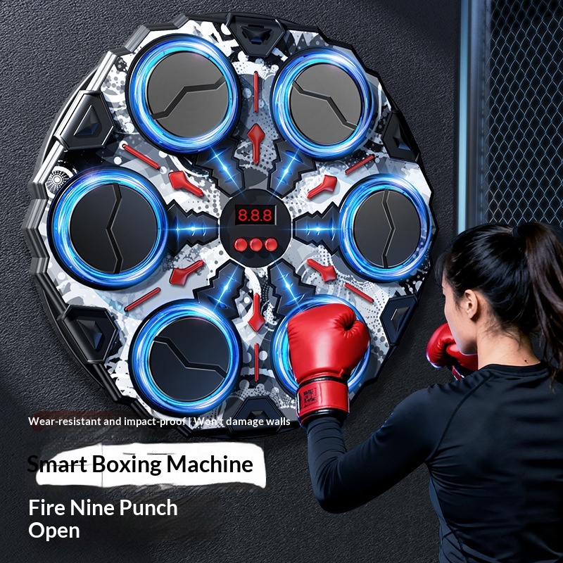 Smart Accessories - Macchina da boxe intelligente con musica,
