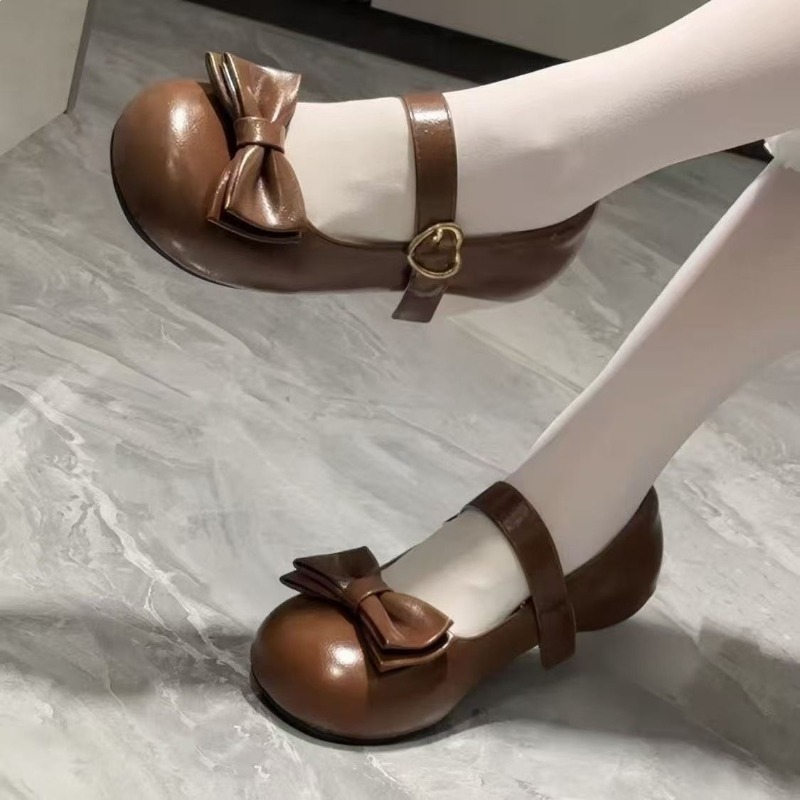 Scarpe Lolita con Fiocco Stile - Leather Classic Strap recensione e prezzo
