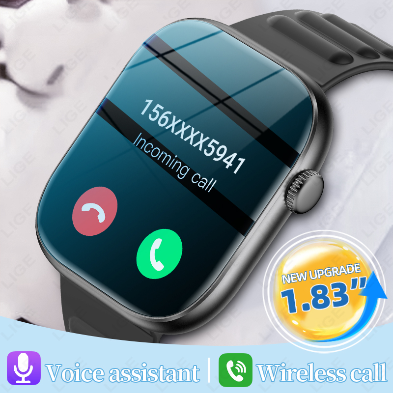 LIGE Smart Watch Uomo 1.83” Sc - Smartwatch Custom recensione e prezzo